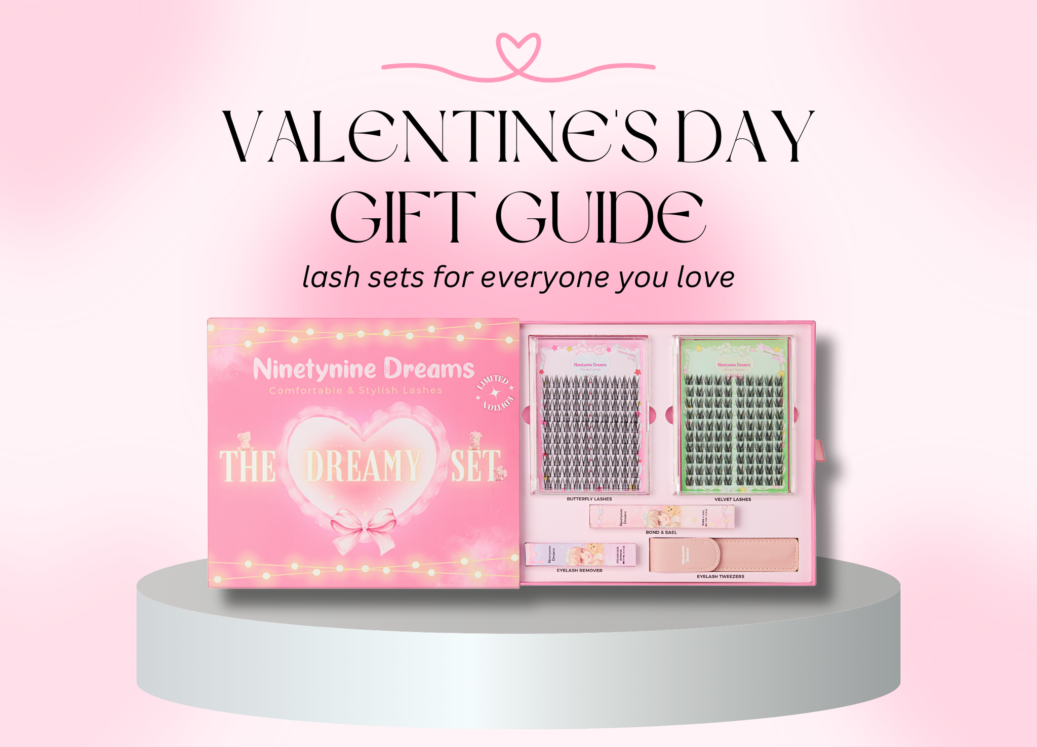 Valentine’s Day Gift Guide: Lash Sets for Everyone You Love