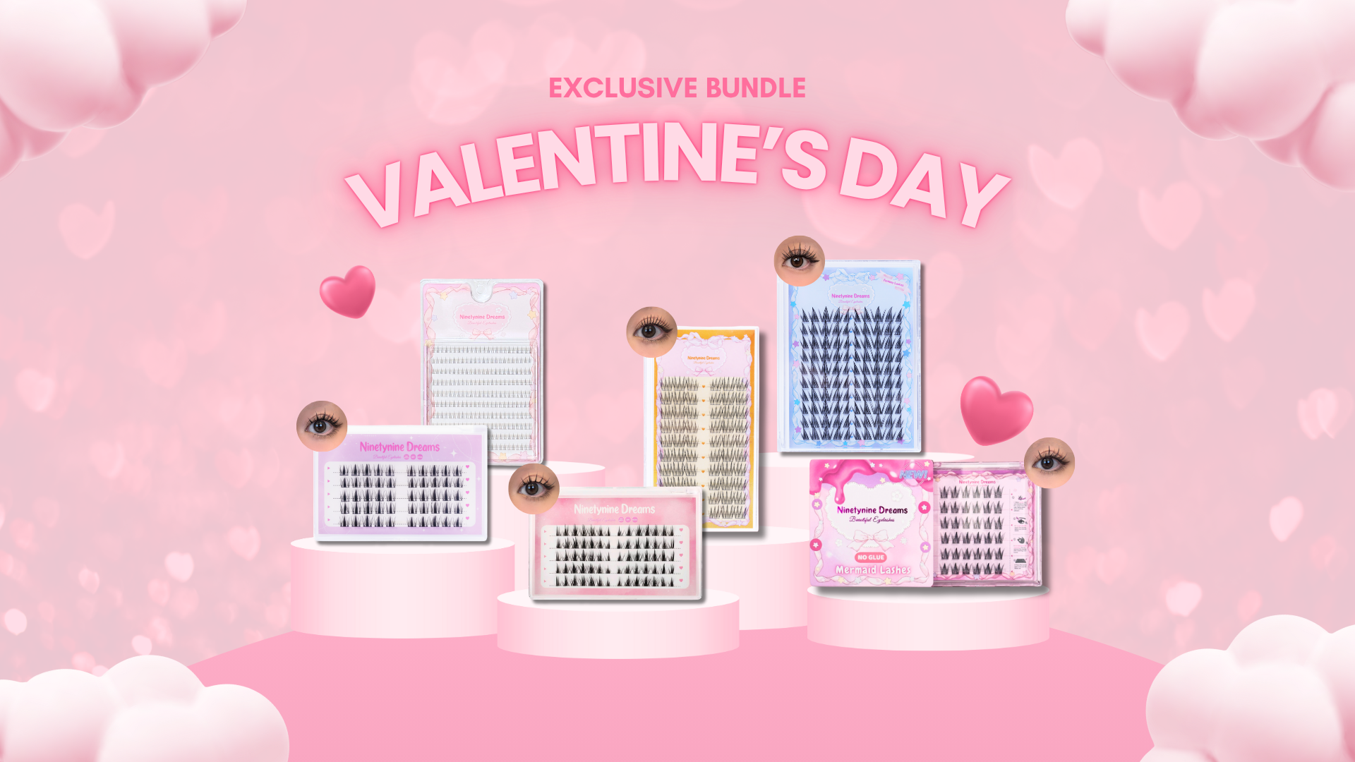 JUST IN: Valentine's Day Eyelashes Bundle