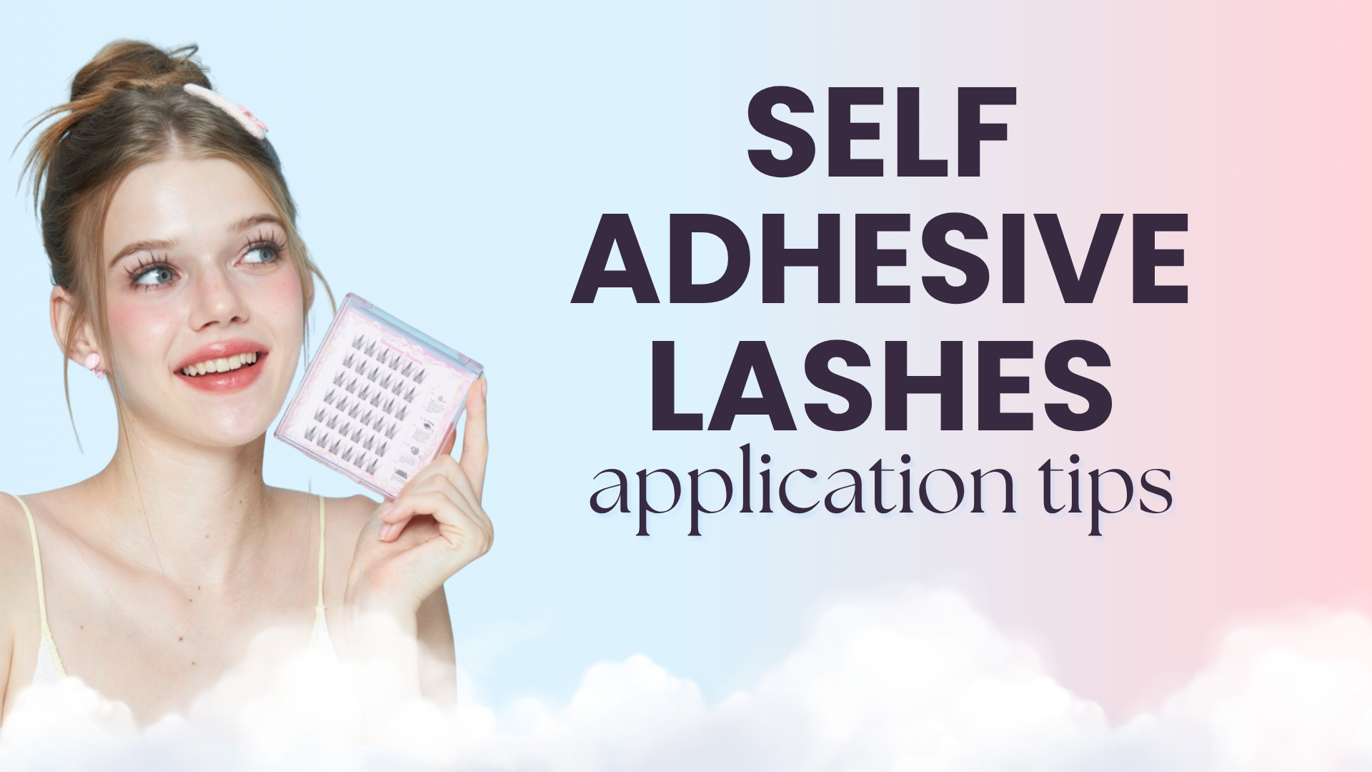 Tips on Applying Self-Adhesive Lashes