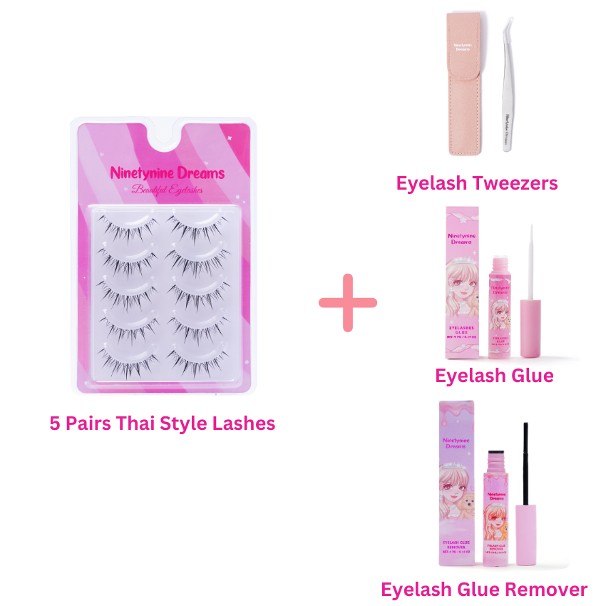 5 Pairs Thai Style Lashes