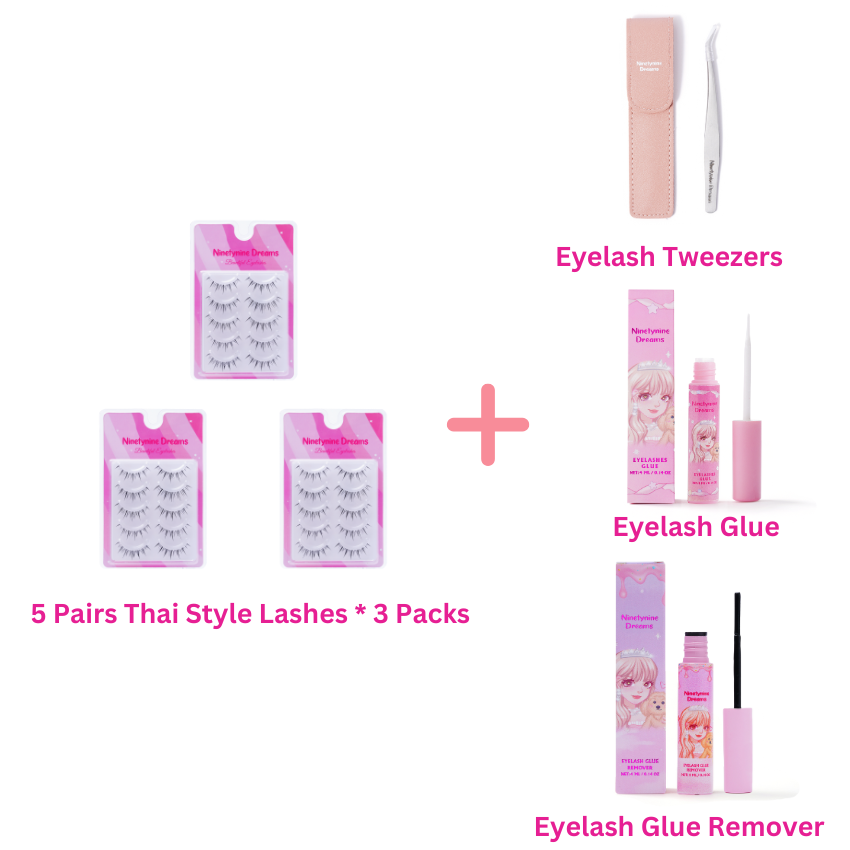 5 Pairs Thai Style Lashes