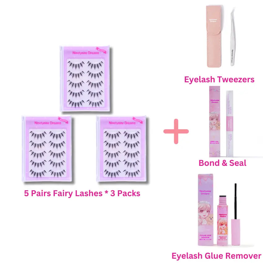 5 Pairs Fairy Lashes Ninetynine Dreams