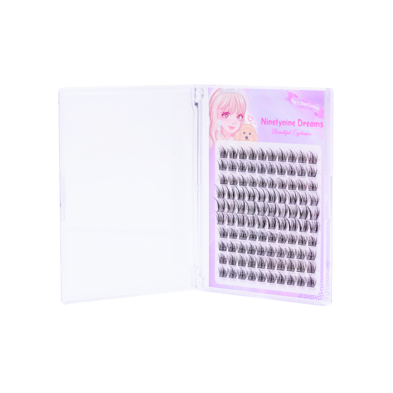 100PCs Easy-Three-Steps Lashes