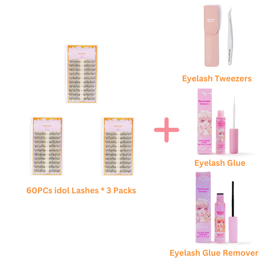 60PCs idol Lashes