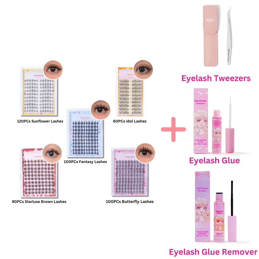 The 470PCs Ninetynine Dreams Lashes Bundle
