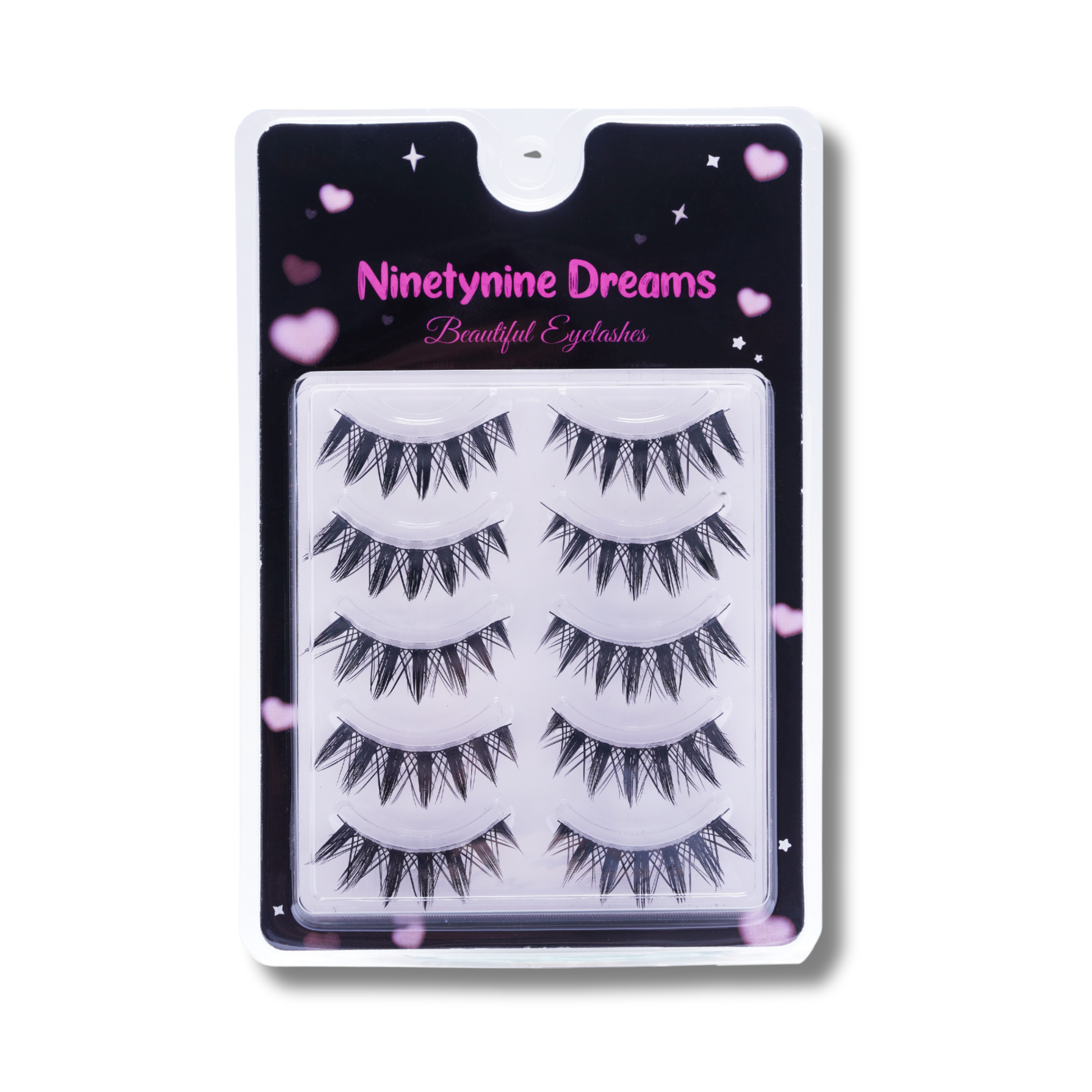 5 Pairs Bunny Ear Lashes - Ninetynine Dreams
