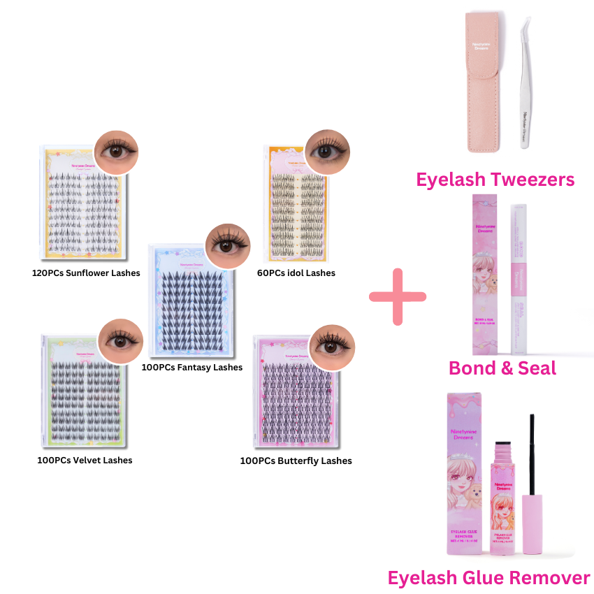 The 480PCs Ninetynine Dreams Lashes Bundle