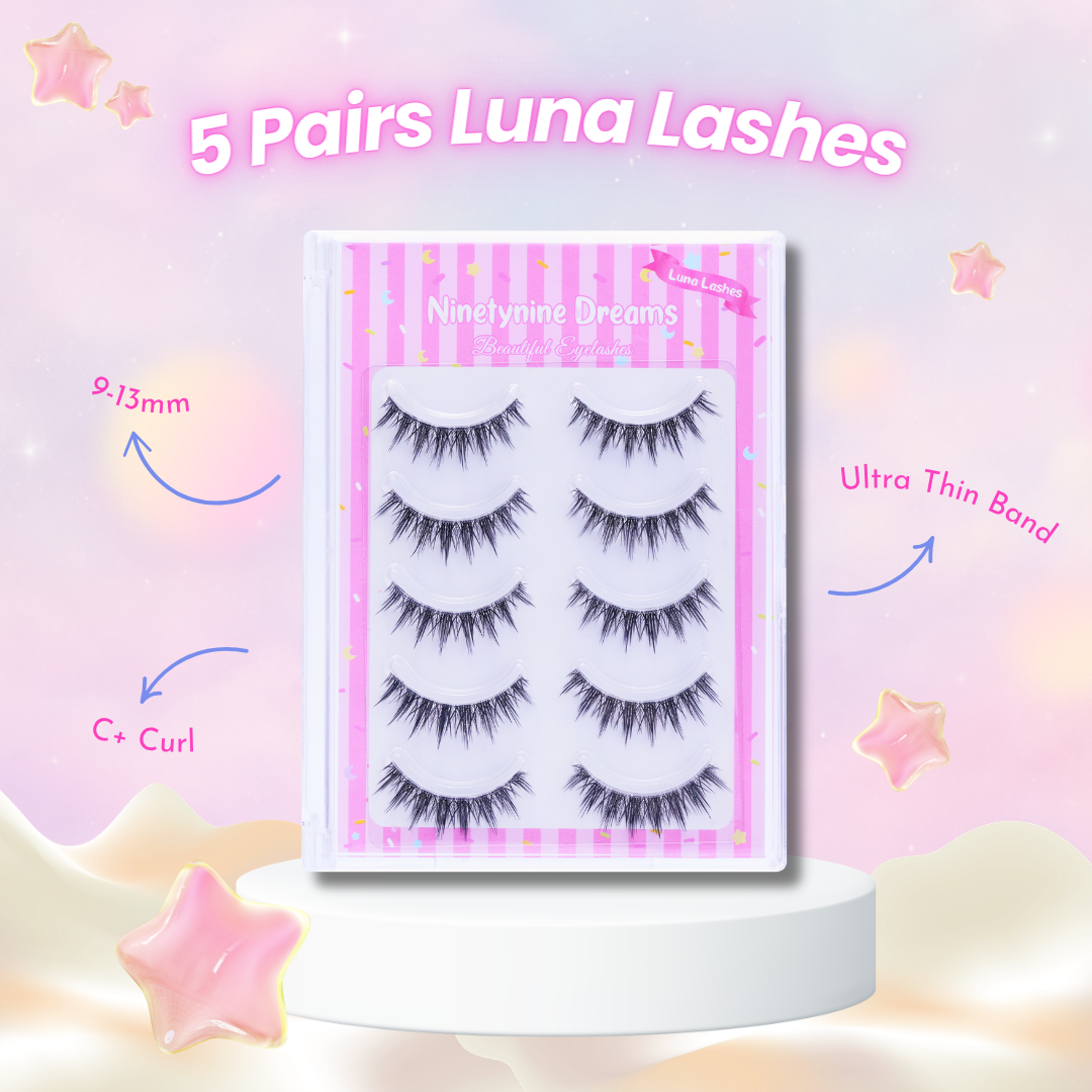 5 Pairs Luna Lashes
