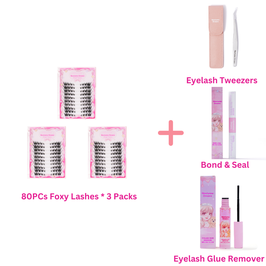 80PCs Foxy Lashes