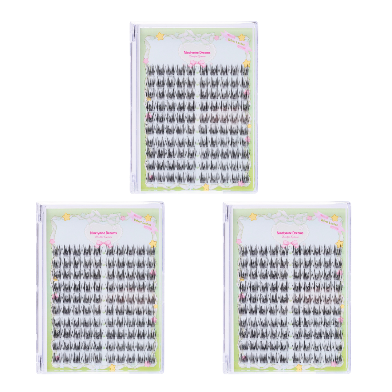 100PCs Velvet Lashes