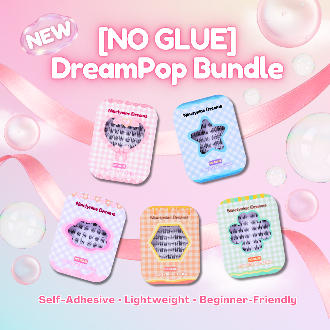 The DreamPop [NO GLUE] Self-Adhesive Lashes Bundle