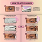 100PCs Easy-Three-Steps Lashes