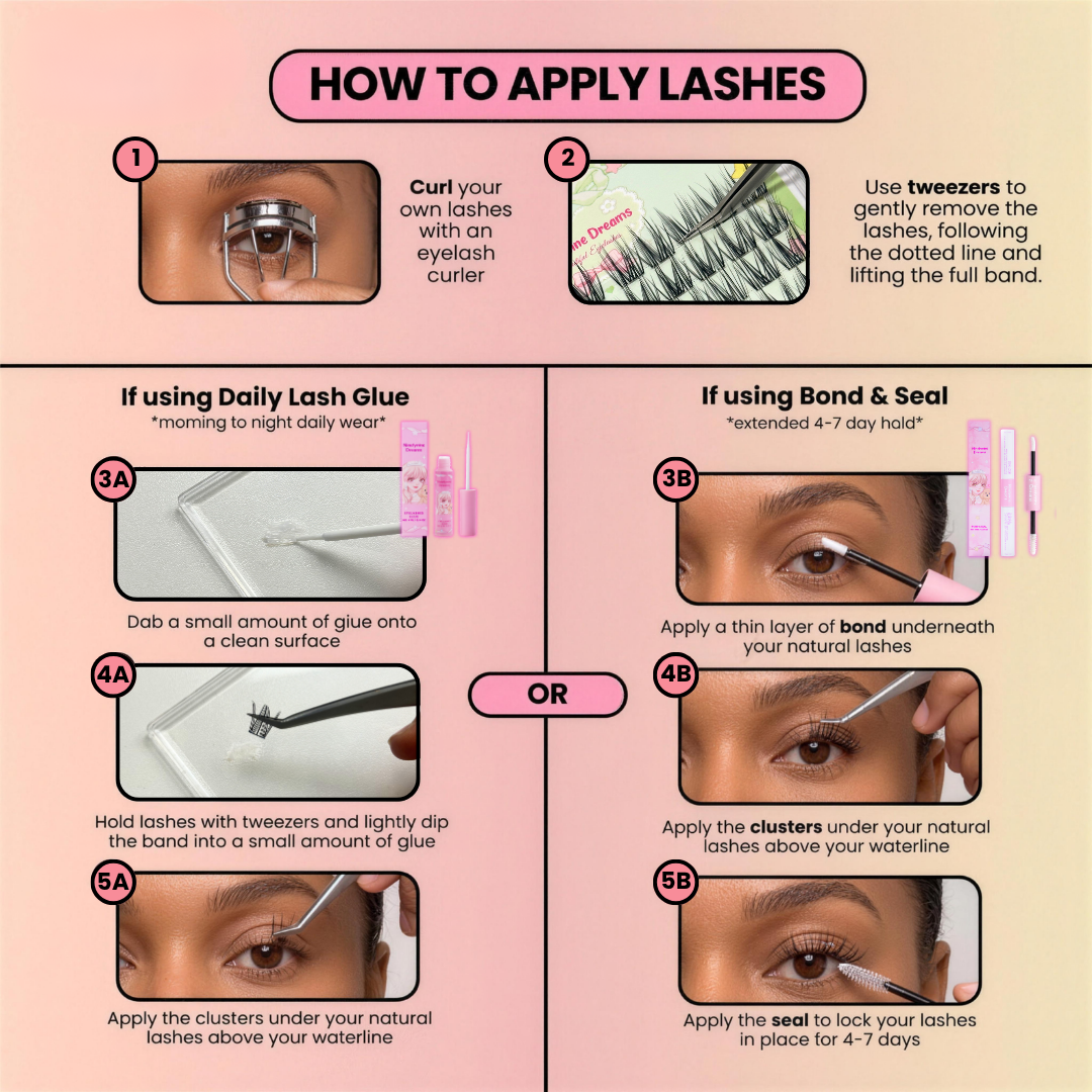 100PCs Velvet Lashes