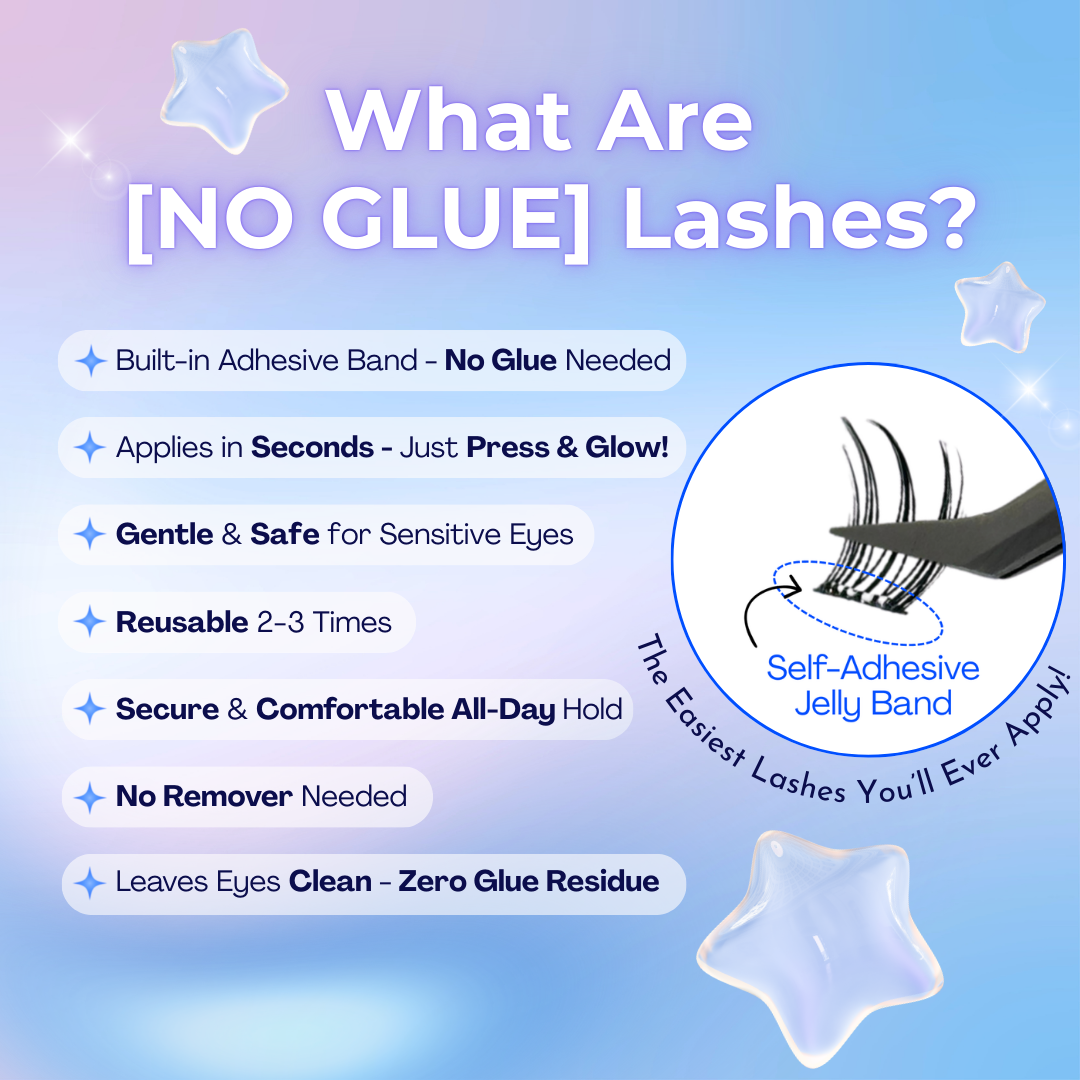 The DreamPop [NO GLUE] Self-Adhesive Lashes Bundle