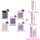 560PCs Ninetynine Dreams Manhua Lashes Bundle - Easy-Three-Steps, Cloud Nine, Butterfly, Sunflower, Bunny Ear