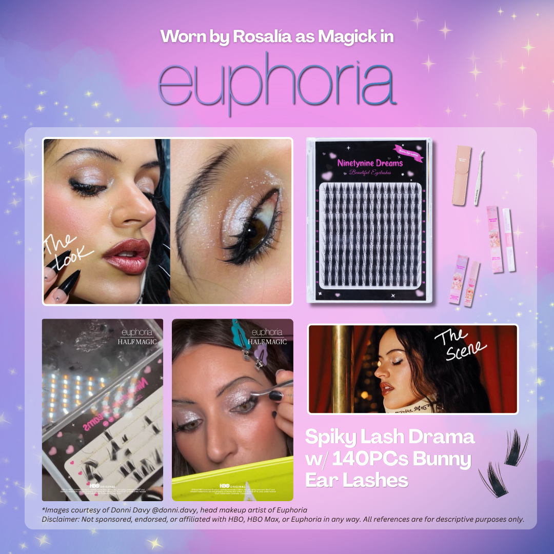 140PCs Bunny Ear Lashes