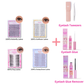♡ 400PCs Ninetynine Dreams Manhua Lashes Bundle - Foxy, Sunflower, Butterfly, Fantasy Brown
