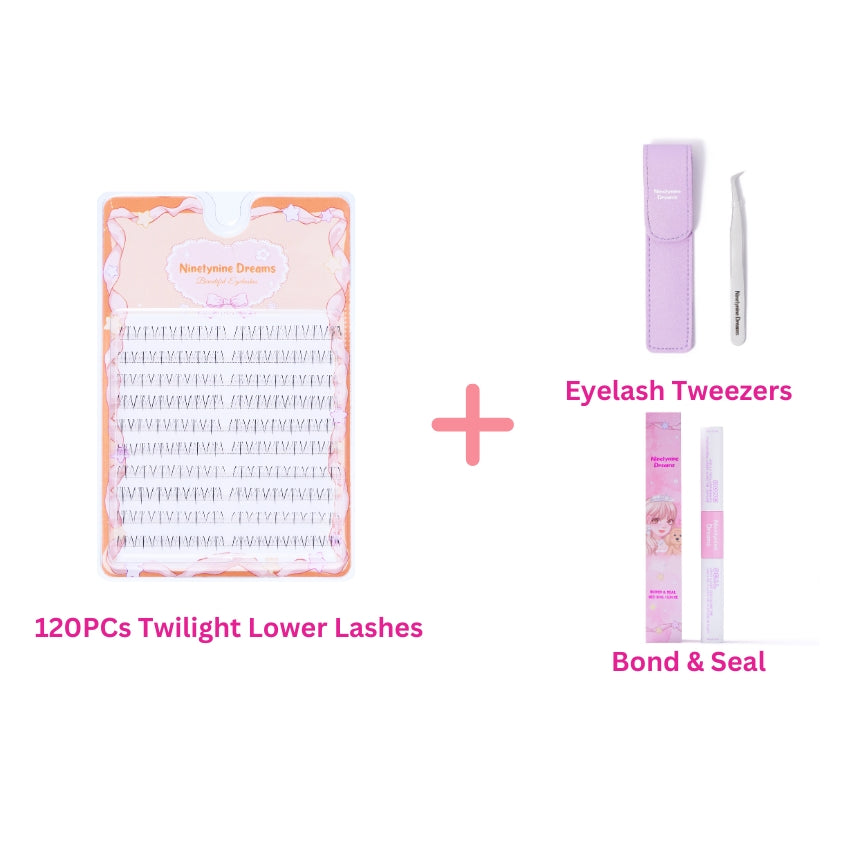 120PCs Twilight Lower Lashes