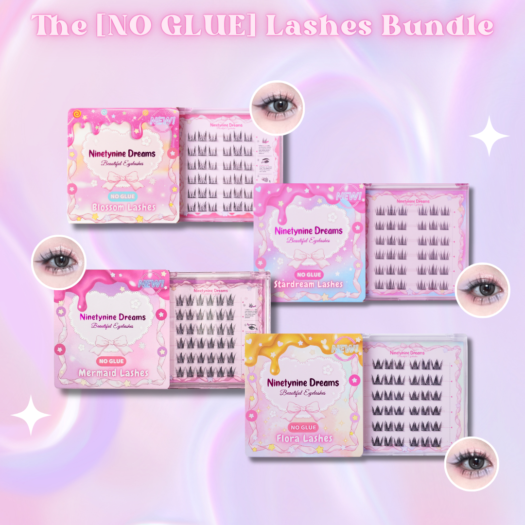The [NO GLUE] Self-Adhesive Lashes Bundle (4 Styles)