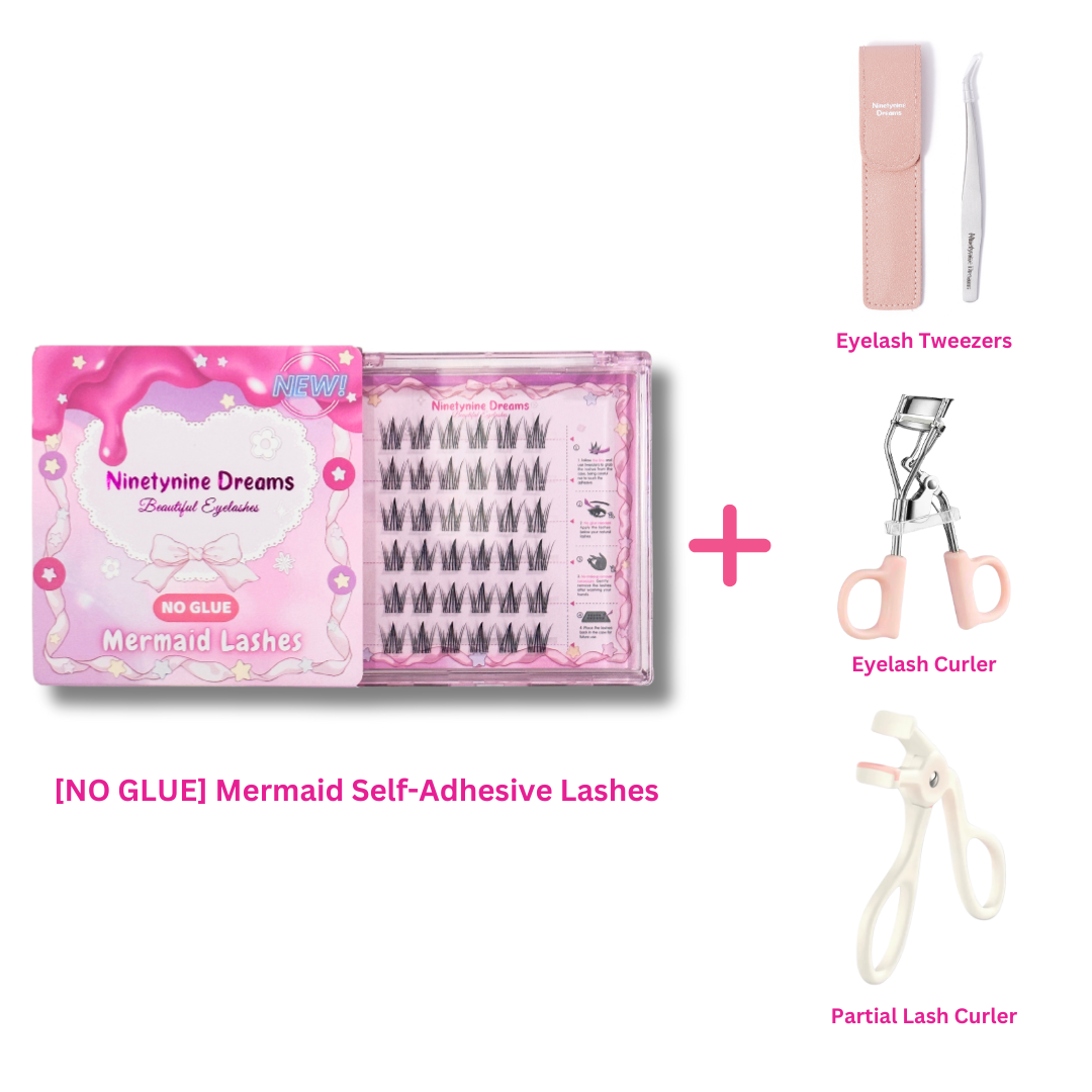 [NO GLUE] Mermaid Lashes