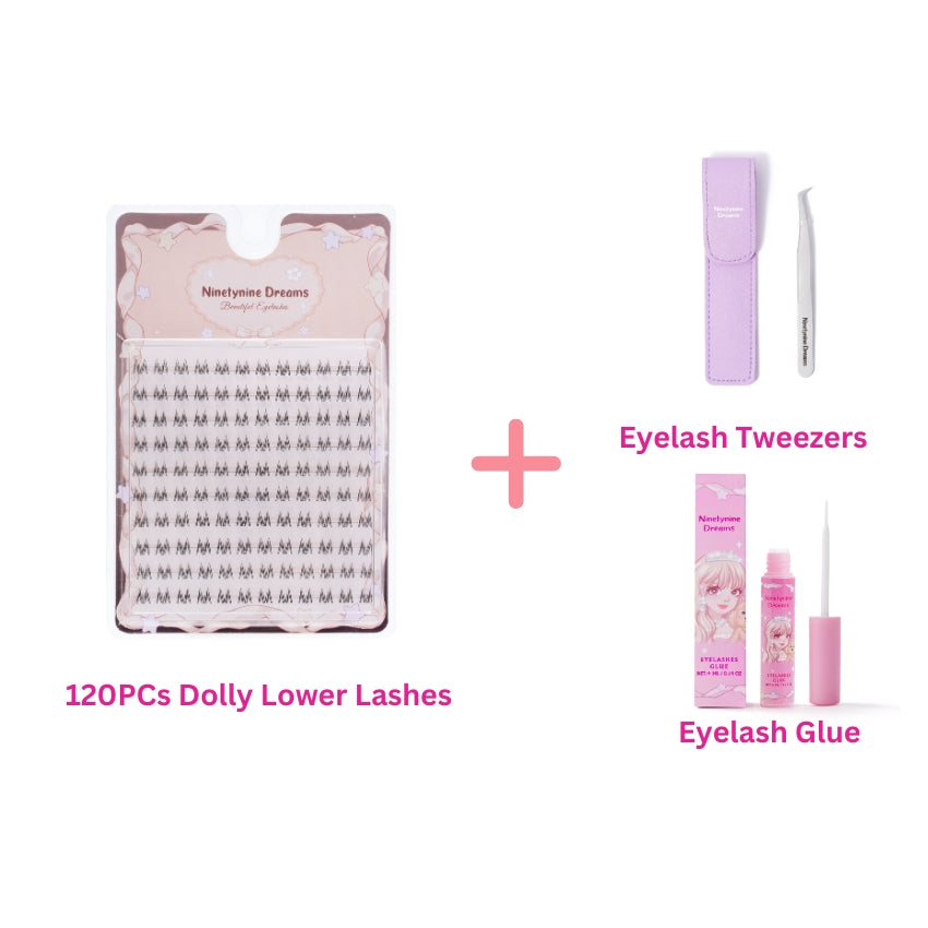 120PCs Dolly Lower Lashes