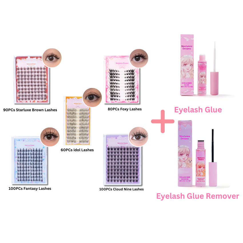 430PCs Ninetynine Dreams Manhua Lashes Bundle
