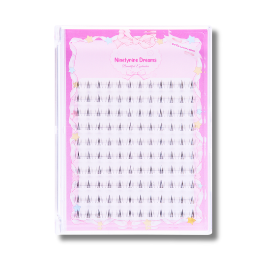 120PCs Cat Ear Lower Lashes