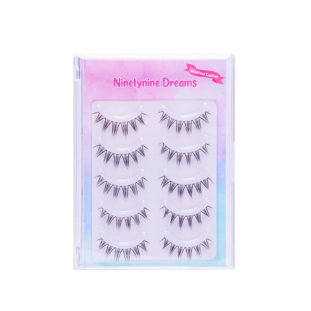 5 Pairs Manhua Lashes