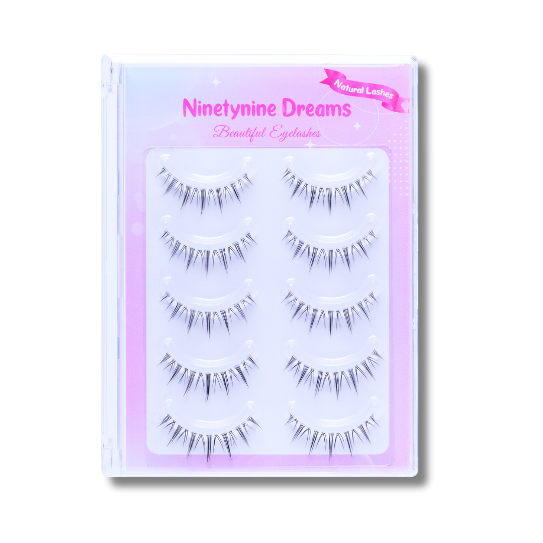 5 Pairs Natural Lashes