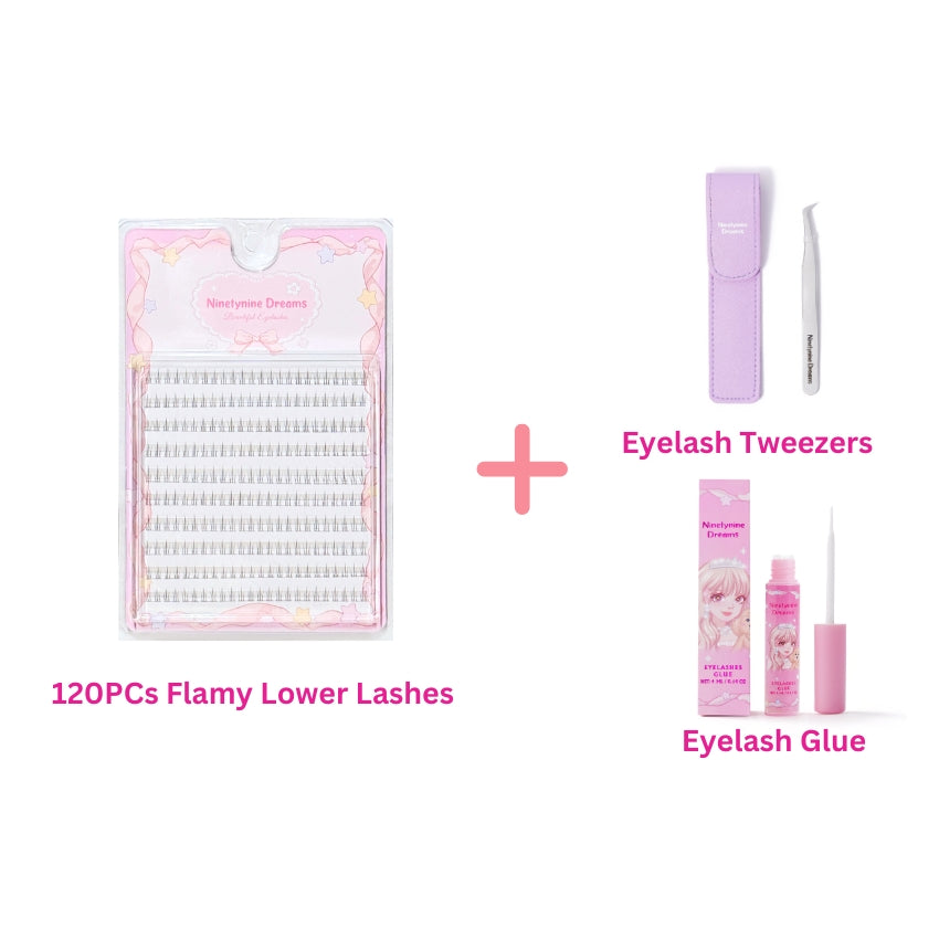 120PCs Flamy Lower Lashes