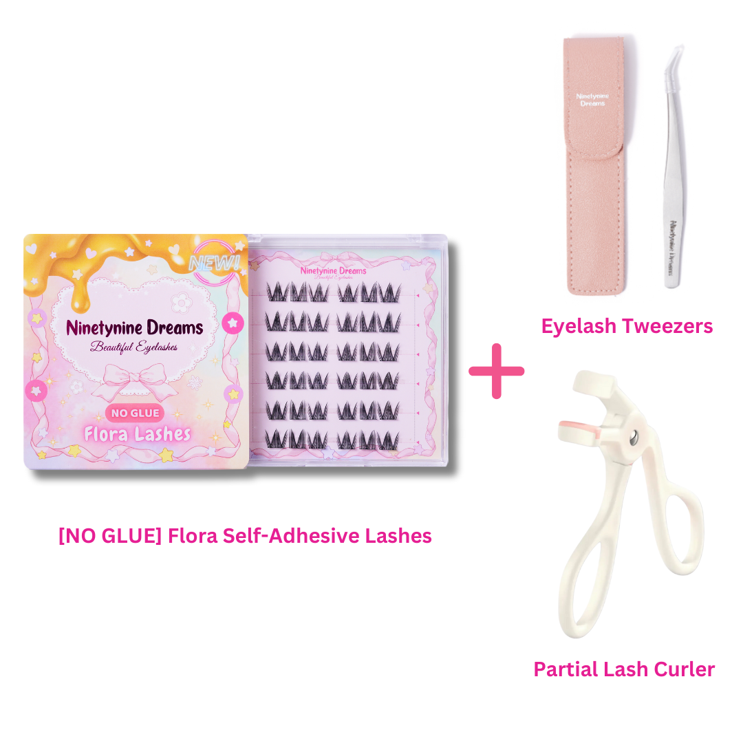 [NO GLUE] Flora Lashes