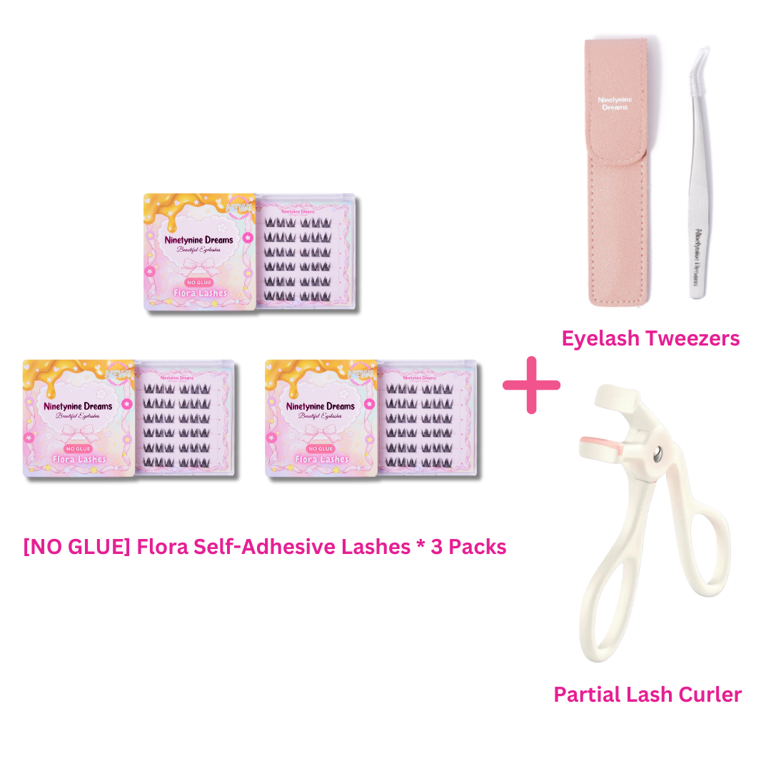 [NO GLUE] Flora Lashes