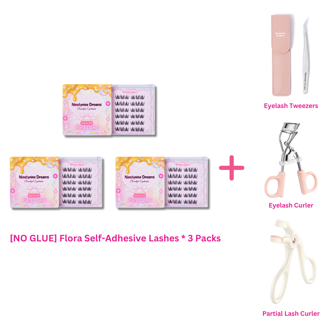 [NO GLUE] Flora Lashes