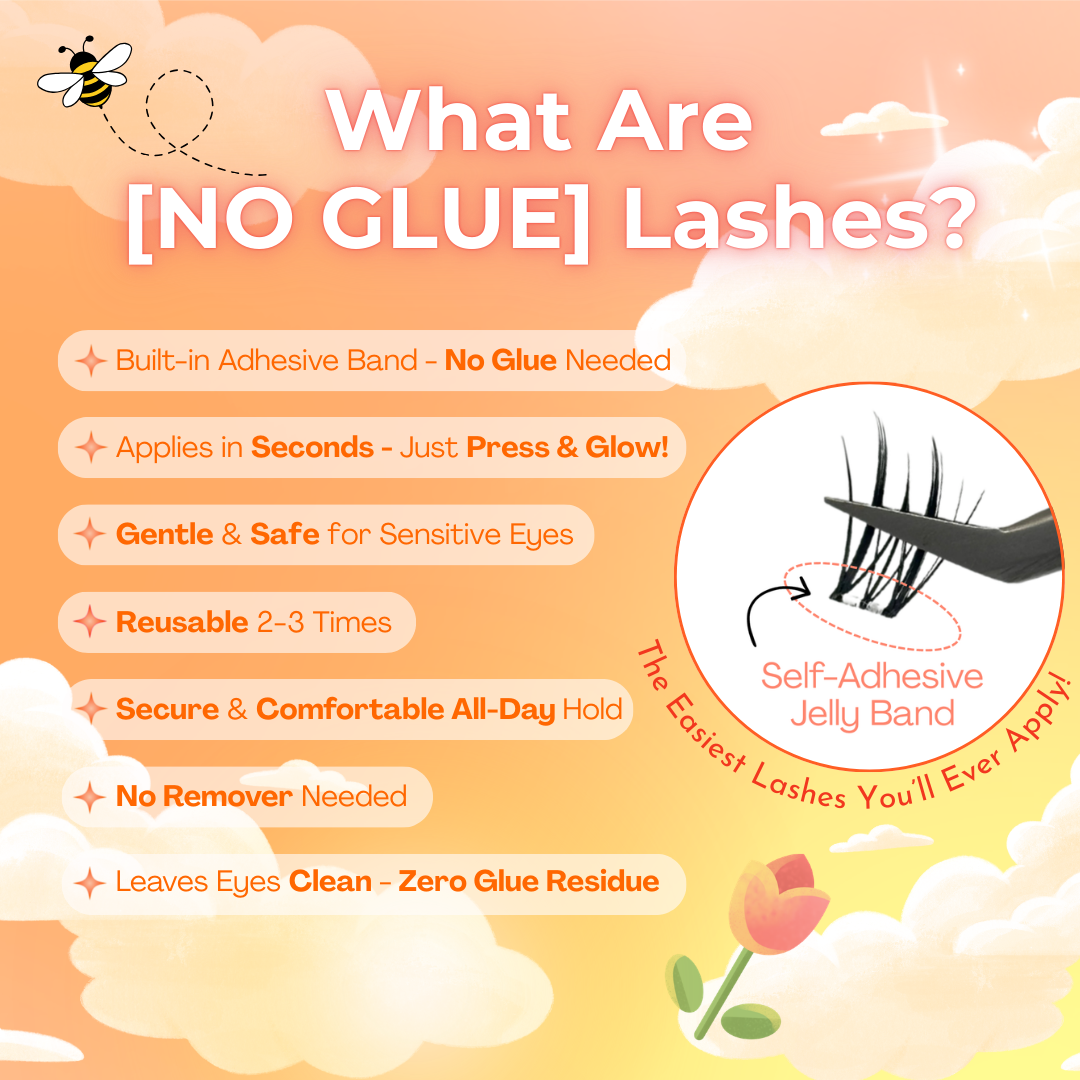 [NO GLUE] Honeybun Lashes