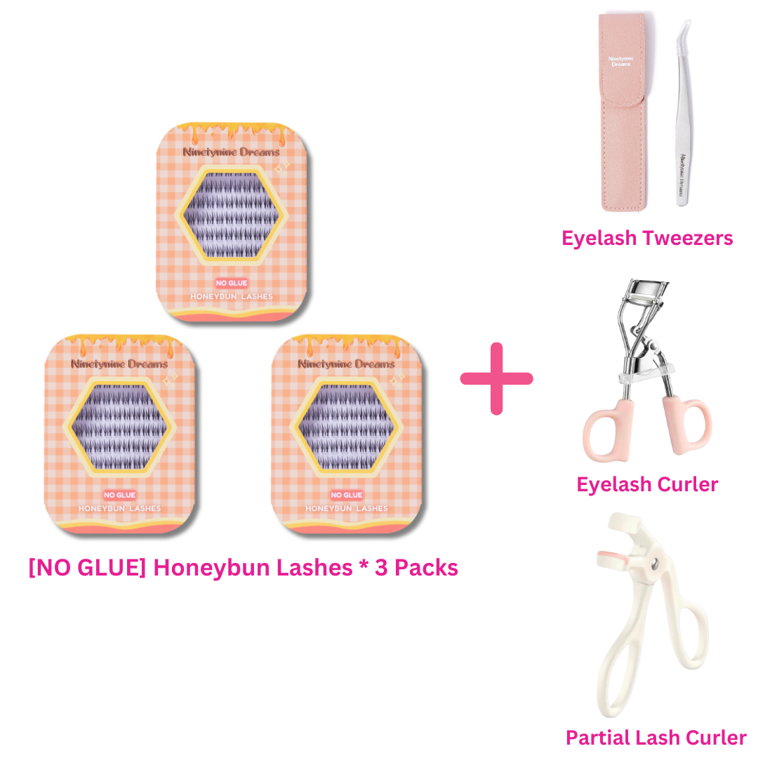 [NO GLUE] Honeybun Lashes