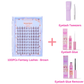 100PCs Fantasy Lashes - Brown