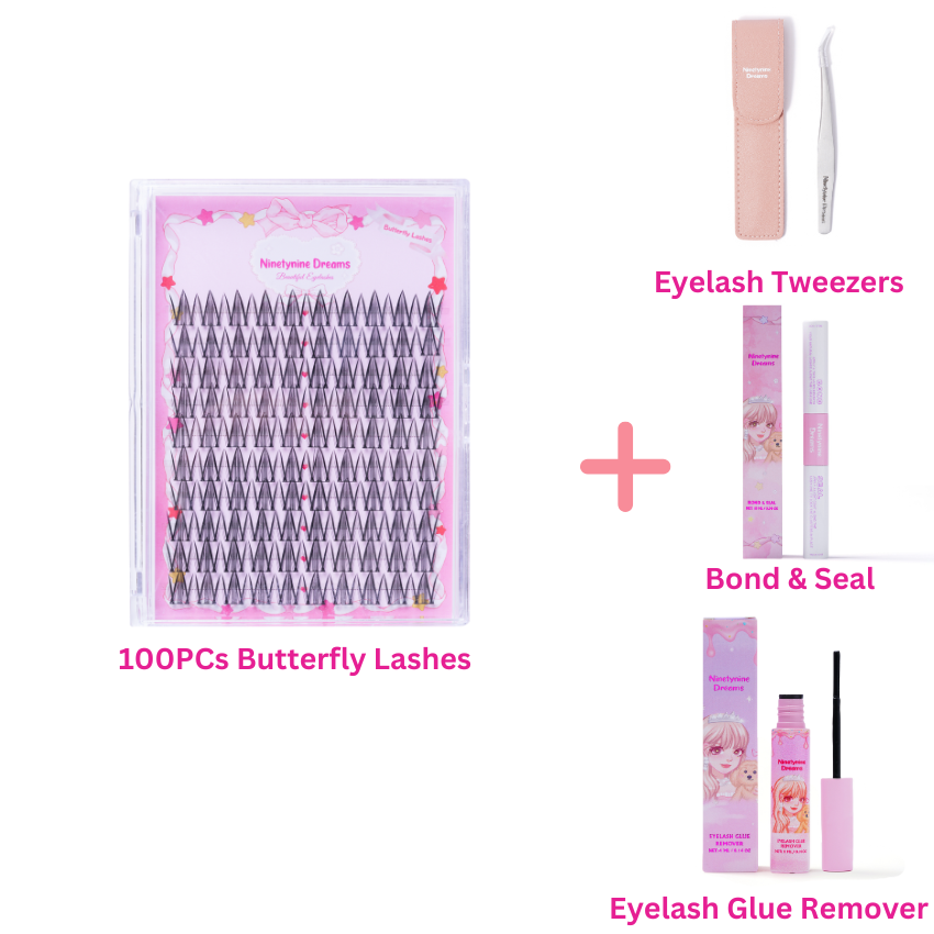 100PCs Butterfly Lashes