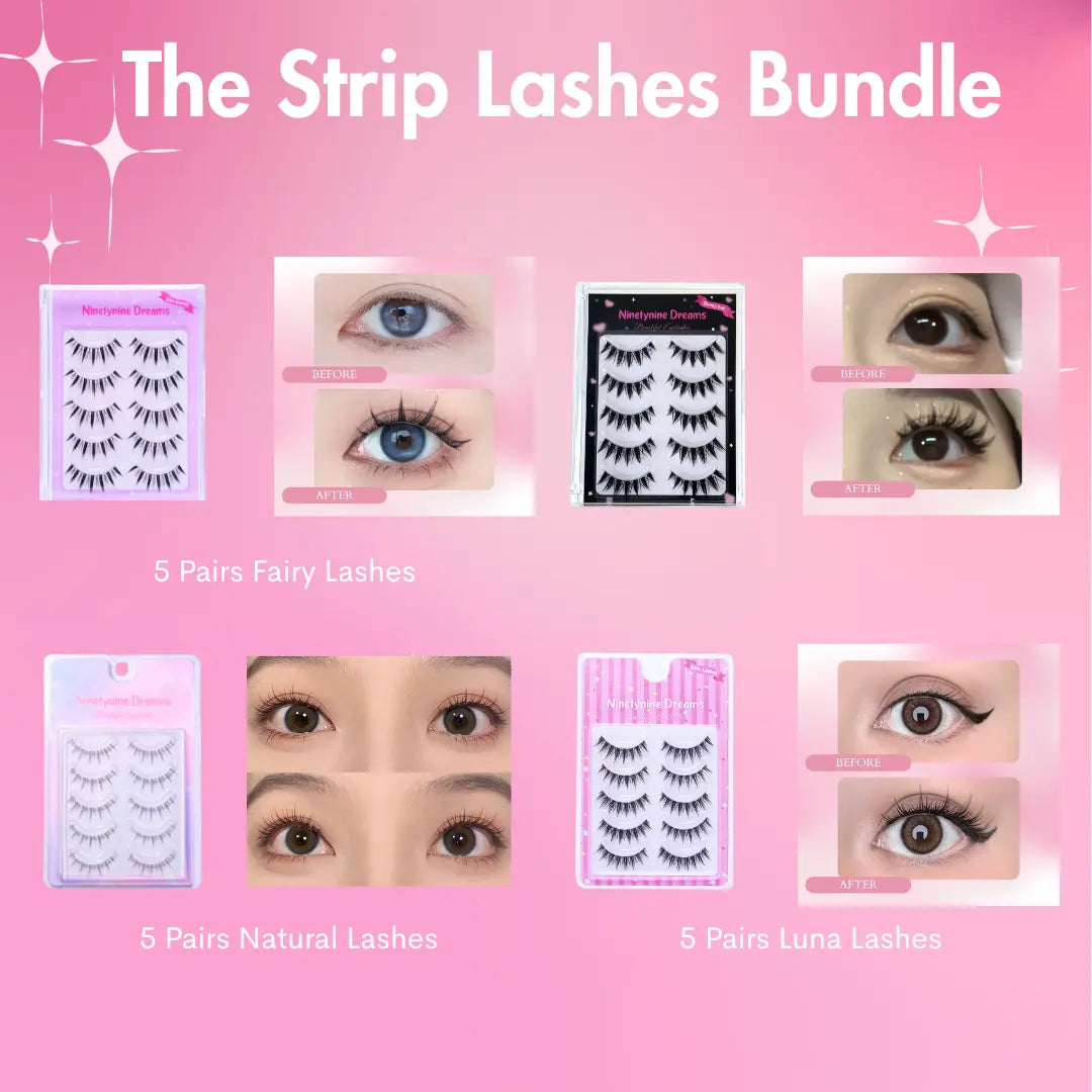 The Manhua Anime Strip Lashes Bundle Ninetynine Dreams