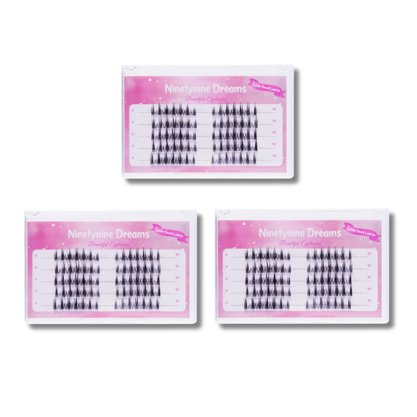 70PCs Little Devil Style Lashes