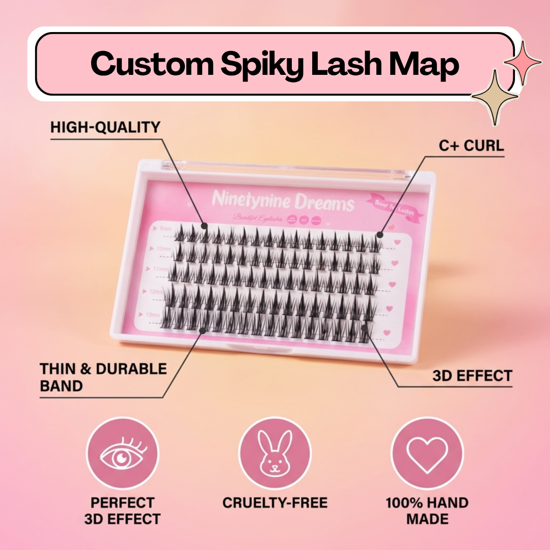 80PCs Tower Top Style Lashes