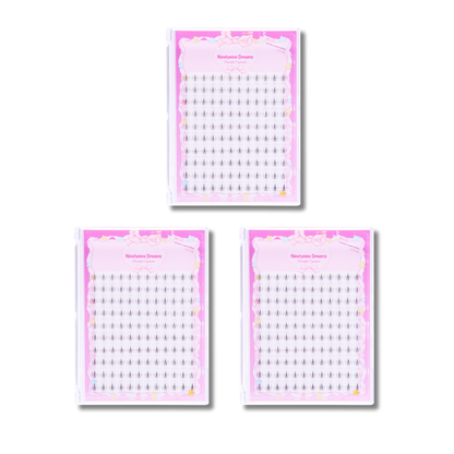 120PCs Cat Ear Lower Lashes