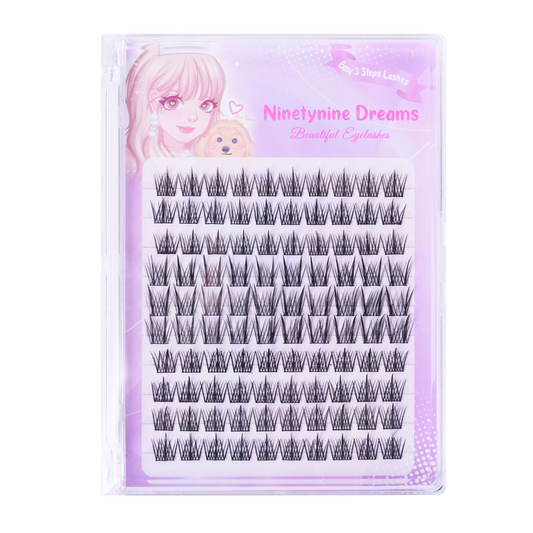 100PCs Easy-Three-Steps Lashes