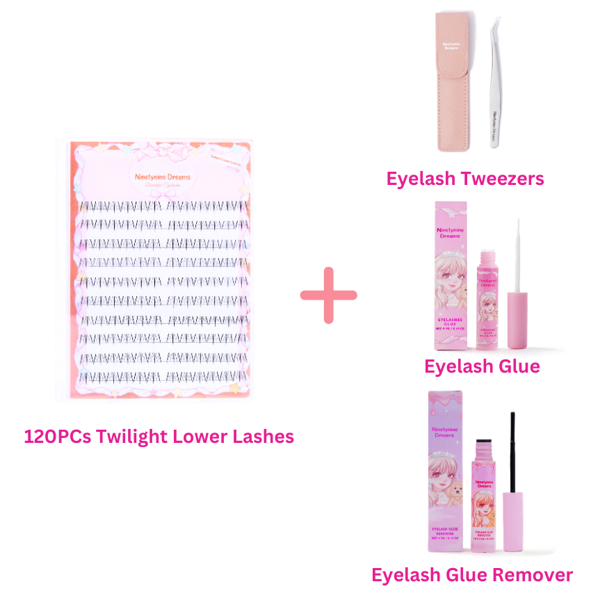 120PCs Twilight Lower Lashes