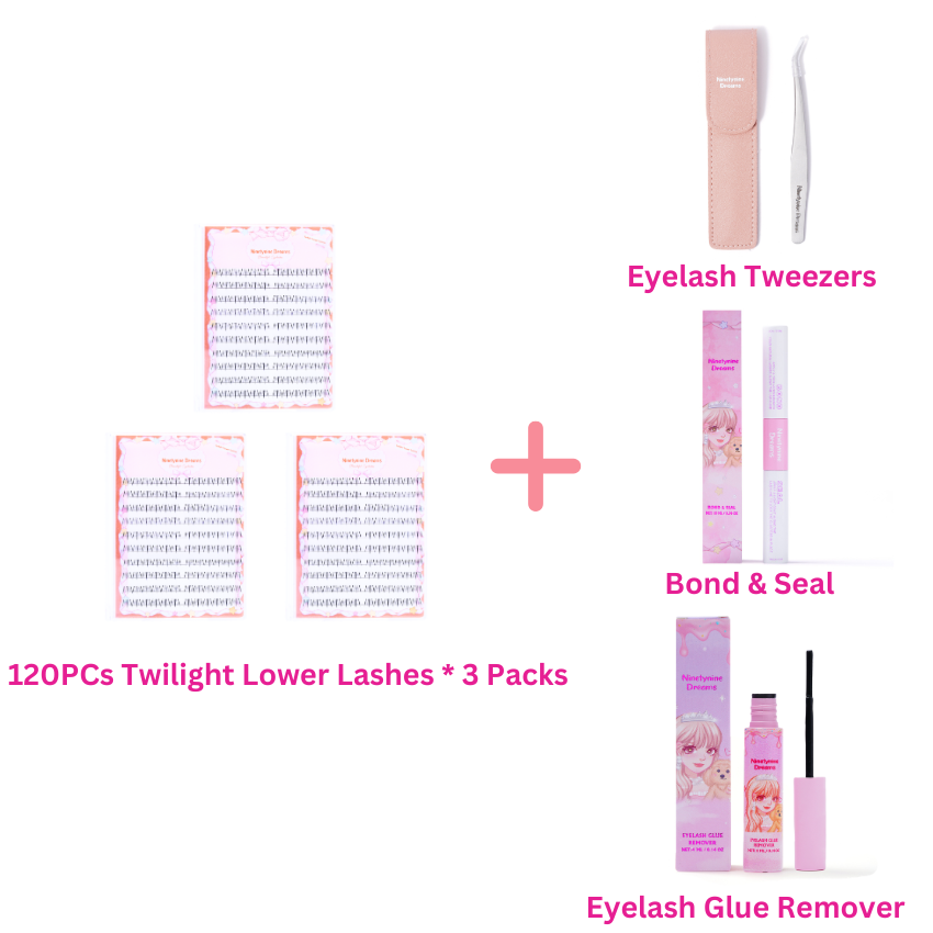 120PCs Twilight Lower Lashes