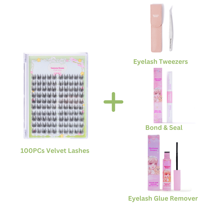 100PCs Velvet Lashes