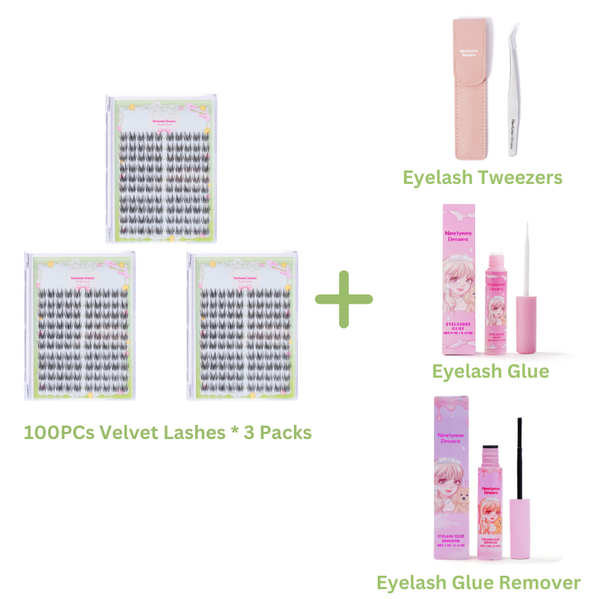 100PCs Velvet Lashes