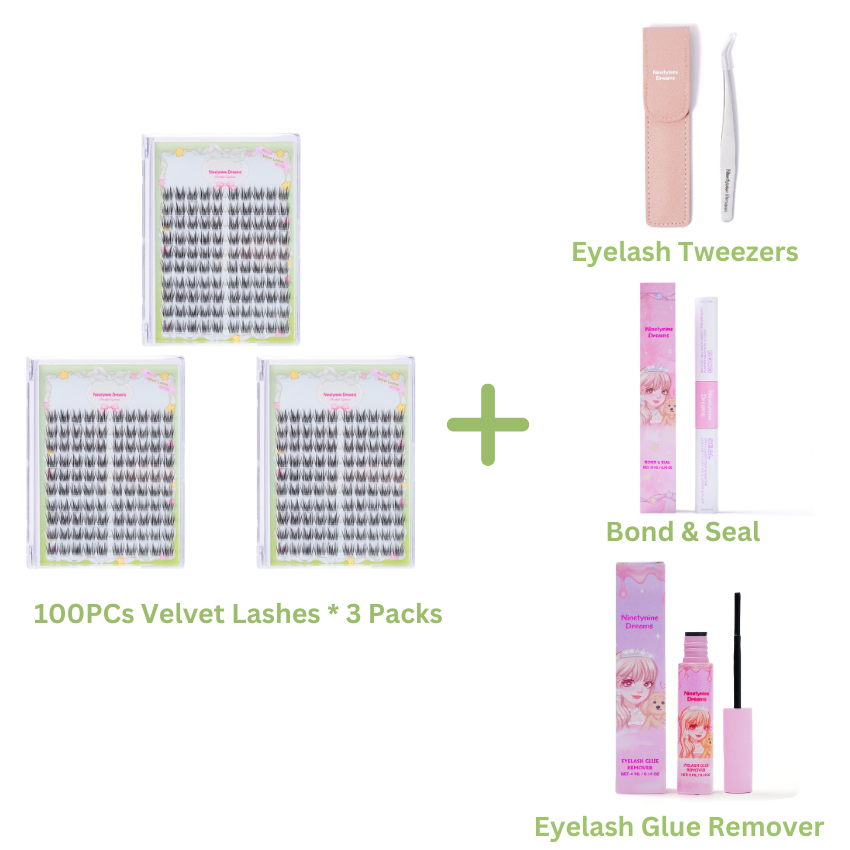 100PCs Velvet Lashes