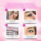 The [NO GLUE] Self-Adhesive Lashes Bundle (3 Styles - Stardream, Mermaid, Flora)