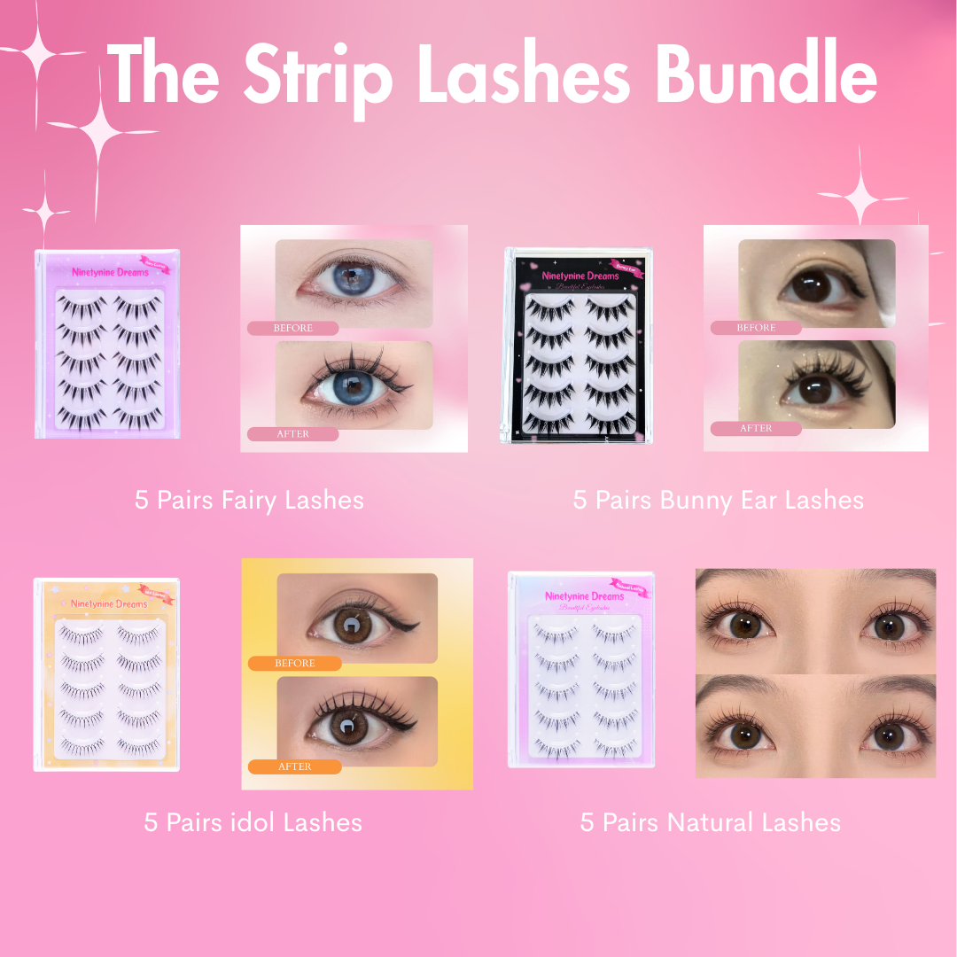 The Manhua Strip Lashes Bundle