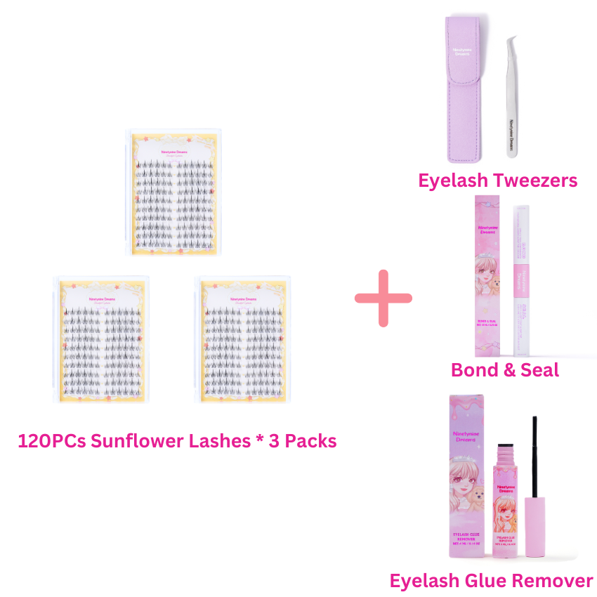 120PCs Sunflower Lashes